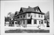 113 GREEN BAY RD, a Queen Anne lodging-hotel, built in Thiensville, Wisconsin in 1855.
