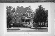 151 GREEN BAY RD, a Queen Anne house, built in Thiensville, Wisconsin in 1884.