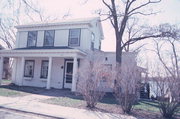 331 N LAKE ST, a Greek Revival house, built in Prescott, Wisconsin in 1855.