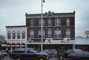 121-123 S MAIN ST, a Italianate retail building, built in River Falls, Wisconsin in 1886.