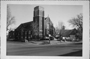 202 S 2ND ST, a Late Gothic Revival house of worship, built in River Falls, Wisconsin in 1925.