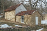 9646 Dunlap Hollow Road, a Astylistic Utilitarian Building Agricultural - outbuilding, built in Mazomanie, Wisconsin in 1849.