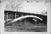W CEDAR ST AT KINNICKINNIC RIVER, a NA (unknown or not a building) pony truss bridge, built in River Falls, Wisconsin in 1908.
