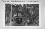 507 E ELM ST, a American Foursquare house, built in River Falls, Wisconsin in 1898.