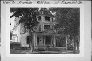 121 FREMONT ST, a Colonial Revival/Georgian Revival house, built in River Falls, Wisconsin in 1898.