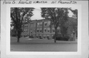 211 FREMONT ST, a Late Gothic Revival school – elem/middle/jr high/high, built in River Falls, Wisconsin in 1927.