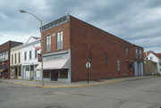 2 BRODHEAD ST, a Commercial Vernacular small retail building, built in Mazomanie, Wisconsin in 1888.