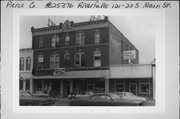 121-123 S MAIN ST, a Italianate large retail building, built in River Falls, Wisconsin in 1886.