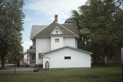 203 LACONIA ST, a Queen Anne house, built in Amherst, Wisconsin in 1904.