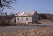 PIPE RD, a Front Gabled one to six room school, built in Lanark, Wisconsin in 1889.