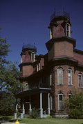 1416 MAIN ST, a Second Empire house, built in Stevens Point, Wisconsin in 1886.