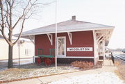 Middleton Depot, Chicago, Milwaukee, and St. Paul Railroad, a Building.