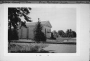 2700 MADISON AVE, a Greek Revival church, built in Plover, Wisconsin in 1862.