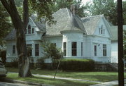149 S EDWARD ST, a Queen Anne house, built in Burlington, Wisconsin in 1907.