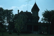 201 S KANE ST, a Queen Anne house, built in Burlington, Wisconsin in 1882.