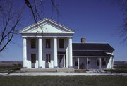 6409 NICHOLSON RD, a Greek Revival house, built in Caledonia, Wisconsin in 1853.