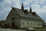 4717 S LATHROP, a Early Gothic Revival barn, built in Mount Pleasant, Wisconsin in 1889.