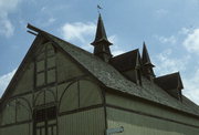 4717 S LATHROP, a Early Gothic Revival barn, built in Mount Pleasant, Wisconsin in 1889.