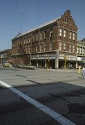 338-340 MAIN ST, a German Renaissance Revival retail building, built in Racine, Wisconsin in 1883.