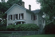 1632 COLLEGE AVE, a Gabled Ell house, built in Racine, Wisconsin in 1859.