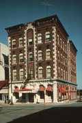 245 MAIN ST, a Italianate large office building, built in Racine, Wisconsin in 1857.