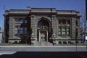 701 MAIN ST, a Neoclassical/Beaux Arts library, built in Racine, Wisconsin in 1903.