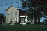 3831 S GREEN BAY RD, a Greek Revival house, built in Mount Pleasant, Wisconsin in 1853.
