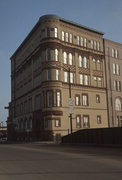 222 MAIN ST (AKA 215 STATE ST), a Romanesque Revival large retail building, built in Racine, Wisconsin in 1893.