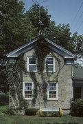 34108 OAK KNOLL RD, a Greek Revival house, built in Burlington, Wisconsin in 1858.