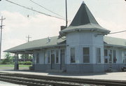 2904 WISCONSIN ST, a Queen Anne depot, built in Sturtevant, Wisconsin in 1908.