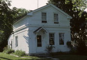 218 S JEFFERSON, a Greek Revival house, built in Waterford, Wisconsin in 1842.