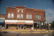109 S MAIN ST, a Commercial Vernacular large retail building, built in Oregon, Wisconsin in 1899.