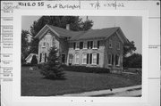 LOOMIS RD, a Gabled Ell house, built in Burlington, Wisconsin in .