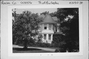 BIENEMAN RD, a Queen Anne house, built in Burlington, Wisconsin in 1900.