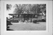 24221 Fairway Dr, a Usonian house, built in Dover, Wisconsin in 1960.
