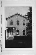 1913 NEWMAN RD, a Italianate house, built in Mount Pleasant, Wisconsin in 1843.