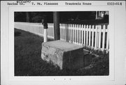 1913 NEWMAN RD, a Italianate house, built in Mount Pleasant, Wisconsin in 1843.