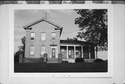 3831 S GREEN BAY RD, a Greek Revival house, built in Mount Pleasant, Wisconsin in 1853.