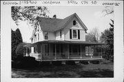 3436 STATE HIGHWAY 38, a Gabled Ell house, built in Caledonia, Wisconsin in 1886.