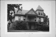 344 PICKETT CT., a Queen Anne house, built in Burlington, Wisconsin in 1871.