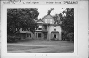 344 PICKETT CT., a Queen Anne house, built in Burlington, Wisconsin in 1871.