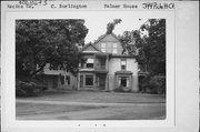 344 PICKETT CT., a Queen Anne house, built in Burlington, Wisconsin in 1871.