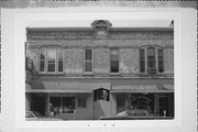 525-549 N PINE ST, a Commercial Vernacular large retail building, built in Burlington, Wisconsin in 1888.
