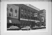 532 N PINE ST, a Romanesque Revival lodging-hotel, built in Burlington, Wisconsin in 1902.