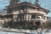2914 OXFORD RD, a Prairie School house, built in Shorewood Hills, Wisconsin in 1916.