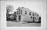 1000-1002 VILLA ST, a Commercial Vernacular house of worship, built in Racine, Wisconsin in 1865.