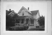 1436 COLLEGE AVE, a Queen Anne house, built in Racine, Wisconsin in 1889.