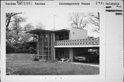2721 DELAWARE AVE, a Usonian house, built in Racine, Wisconsin in 1956.