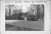 2721 DELAWARE AVE, a Usonian house, built in Racine, Wisconsin in 1956.