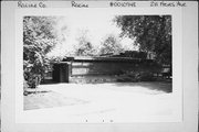 211 FRERES AVE, a Usonian house, built in Racine, Wisconsin in 1951.